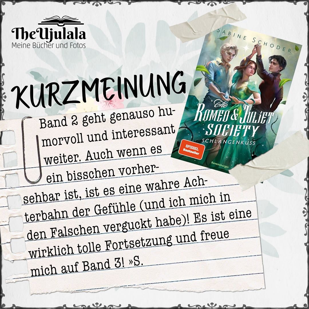 Sabine Schoder "The Romeo & Juliet Society – Schlangenkuss" ©2024 Ravensburger